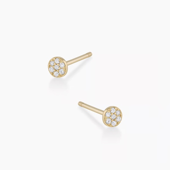 gorjana Diamond Pave Studs - Picture 1 of 6